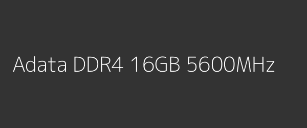 Adata DDR4 16GB 5600MHz